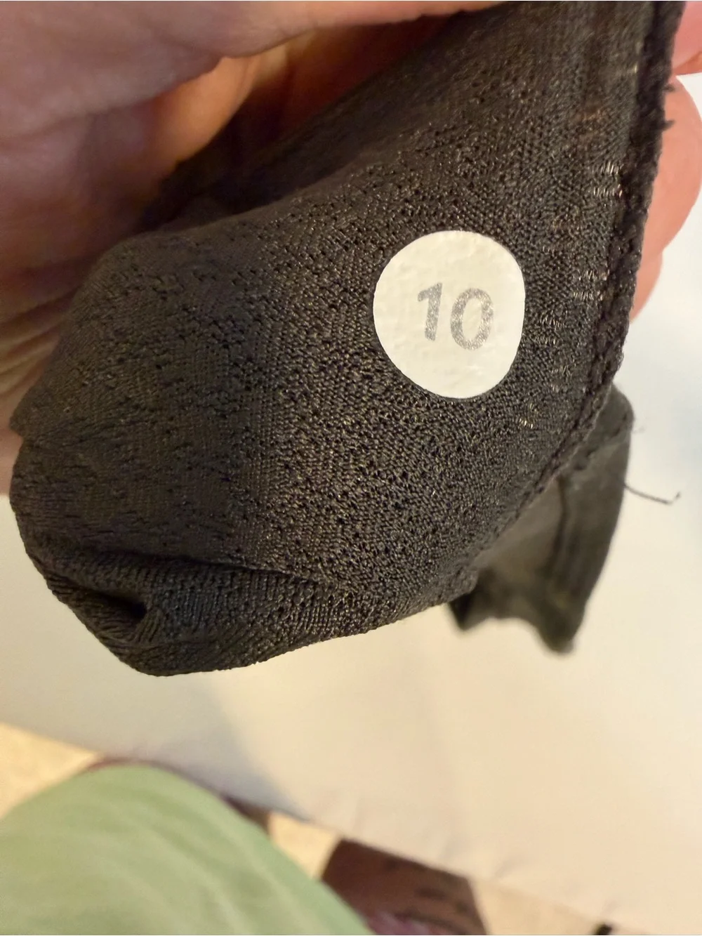 Lululemon Women’s Green Camo Racerback Sports Bra Size 10 Medium Support